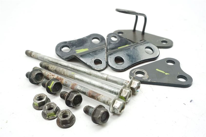 YAMAHA XV 250 2UJ VIRAGO MOTORHALTER HALTERUNG MOTOR ACHSE BOLZEN SCHRAUBEN