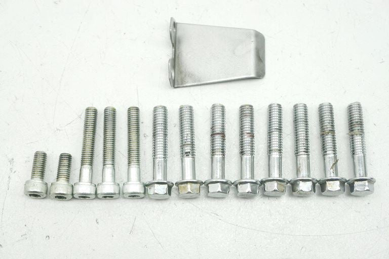 KAWASAKI ZXR 400 ZX400L SCHRAUBEN LIMADECKEL MOTORDECKEL SCREWS