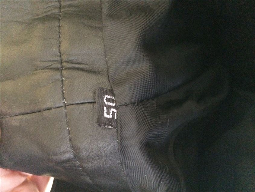 MOTORCYCLE PANTS - LEATHER PANTS - AS NEW - SIZE 50