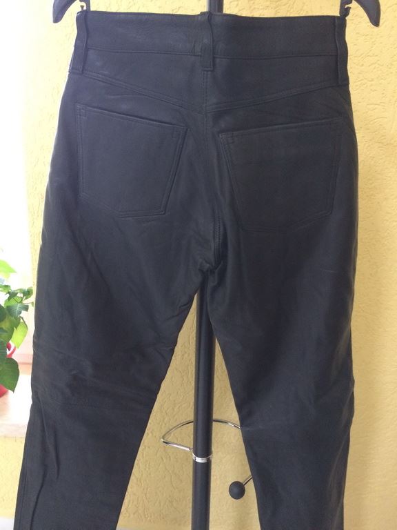 MOTORRADHOSE - LEDERHOSE - ANILIN JEANS - NEUWERTIG - GRÖßE 40