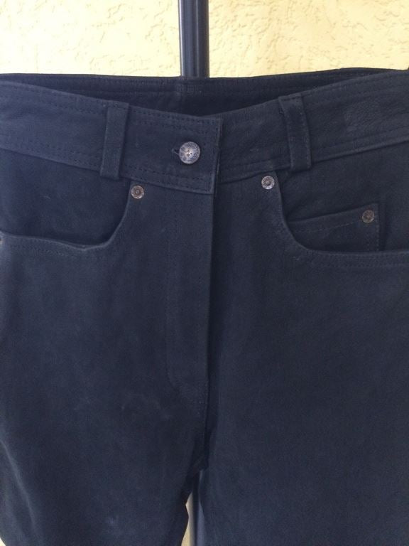 PANTALÓN DE MOTO - ANTE - MARCA SCHUH - COMO NUEVO - TALLA 38