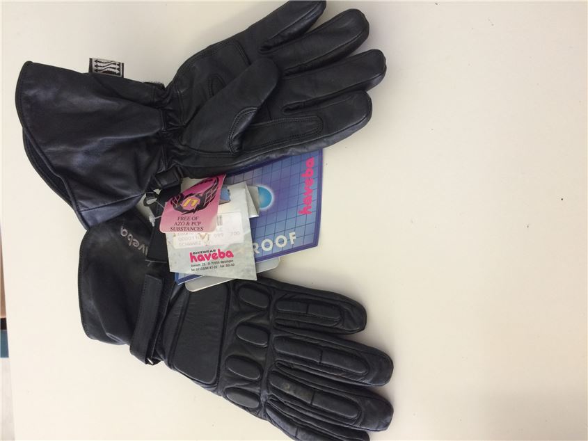MOTORCYCLE GLOVES - HAVEBA - AS GOOD AS NEW - SIZE 7