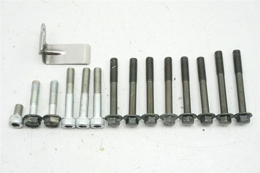 HONDA XL 1000 V SD01 VARADERO TORNILLOS TAPA ALTERNADOR ESTATOR