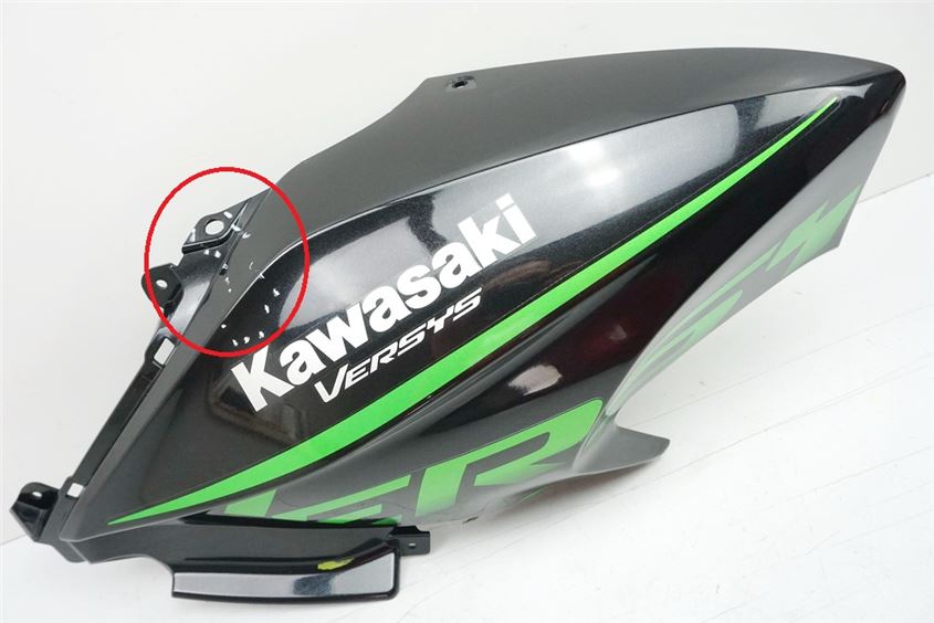 KAWASAKI VERSYS 650 ABS LE650E TANKVERKLEIDUNG LINKS SEITENVERKLEIDUNG ABDECKUNG