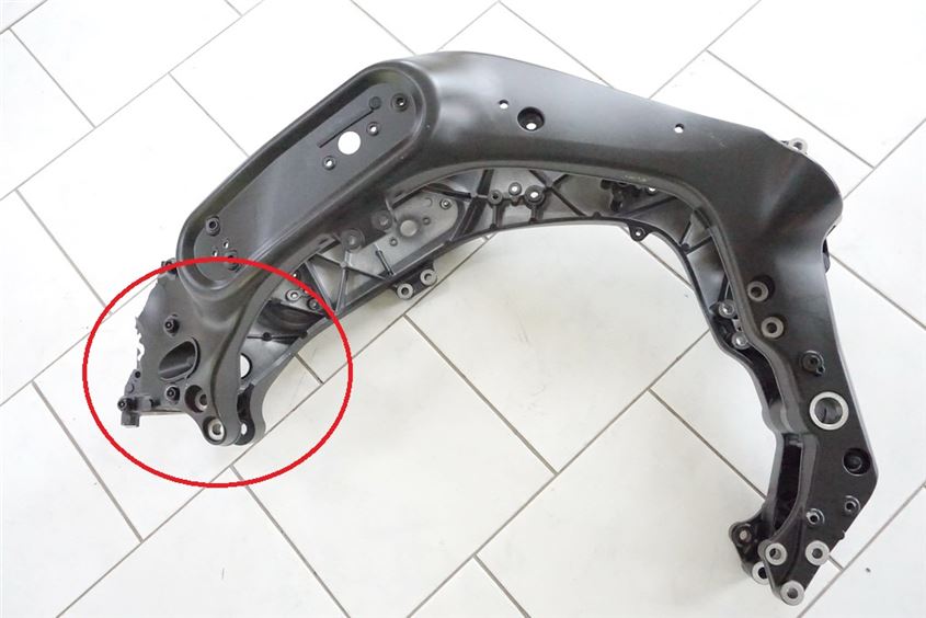 YAMAHA MT01 RP18 RAHMEN & BRIEF FRAME COC