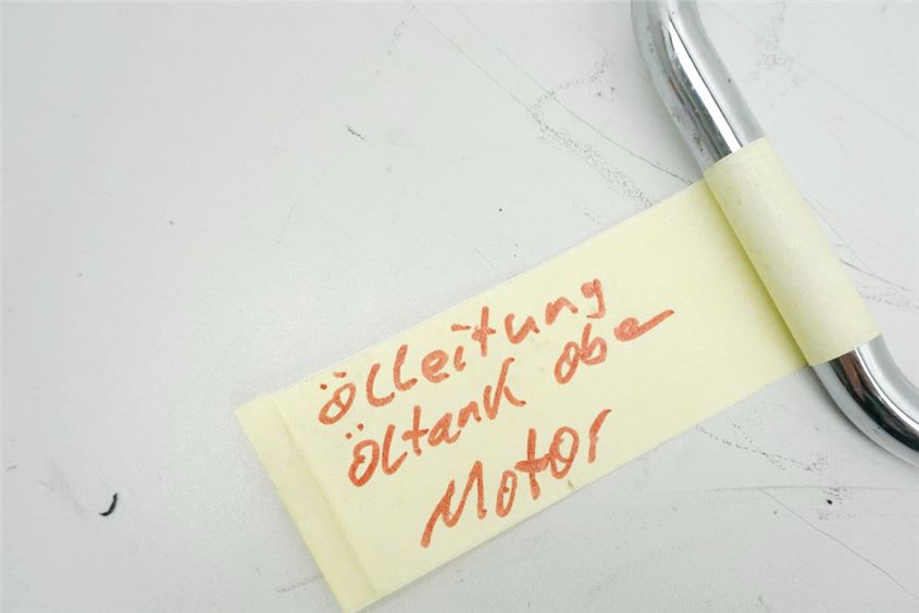 YAMAHA MT01 RP18 ÖLLEITUNG MOTOR ÖLTANK OBEN OIL PIPE