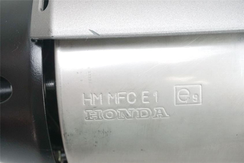 HONDA FMX 650 RD12 ESCAPE SILENCIADOR IZQUIERDO - ORIGINAL