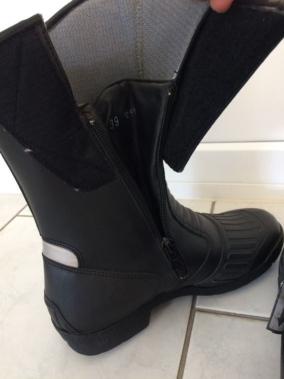 BOTAS DE MOTO AKITO NEGRO TALLA 39