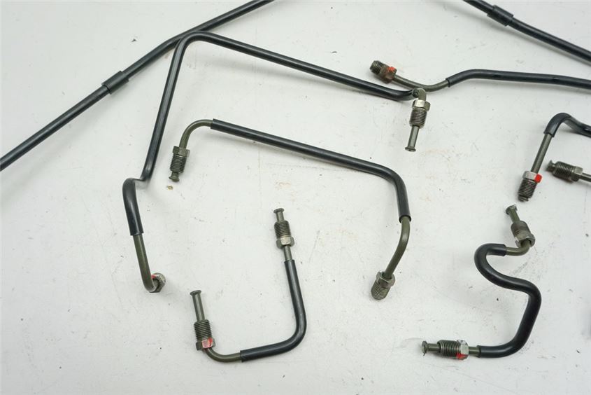 HONDA FJS 600 PF01 SILVER WING BRAKE LINES METAL BRAKE HOSE