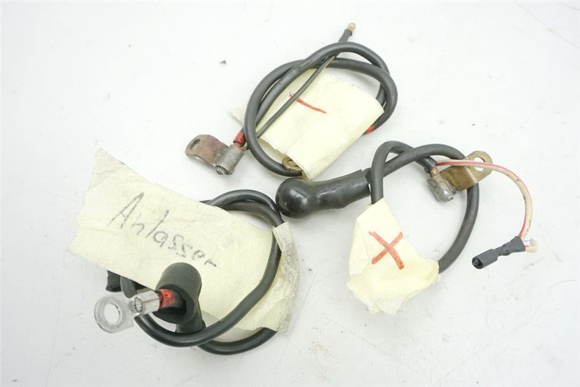 KAWASAKI Z 400 J KZ 400 J CABLE DE ARRANQUE CABLE POSITIVO CABLE DE TIERRA