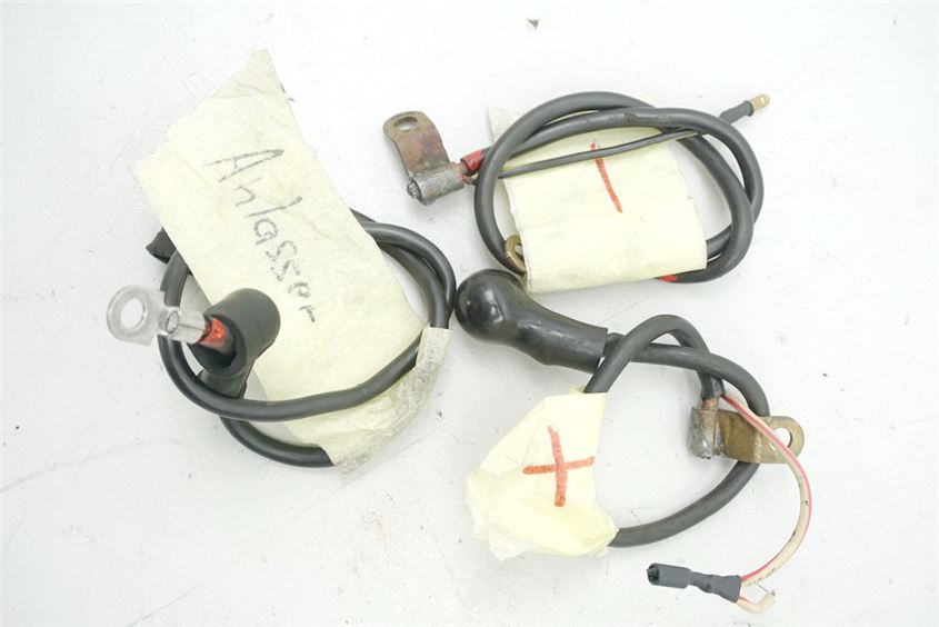 KAWASAKI Z 400 J KZ 400 J CABLE DE ARRANQUE CABLE POSITIVO CABLE DE TIERRA
