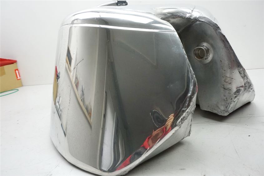 SUZUKI GSX - TANK ALU BENZINTANK ALUMINIUM CAFE RACER