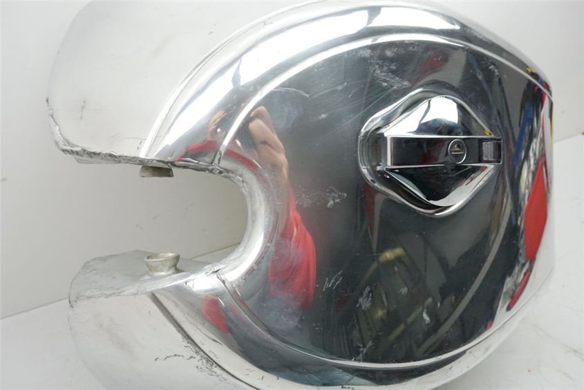 SUZUKI GSX - TANK ALU BENZINTANK ALUMINIUM CAFE RACER