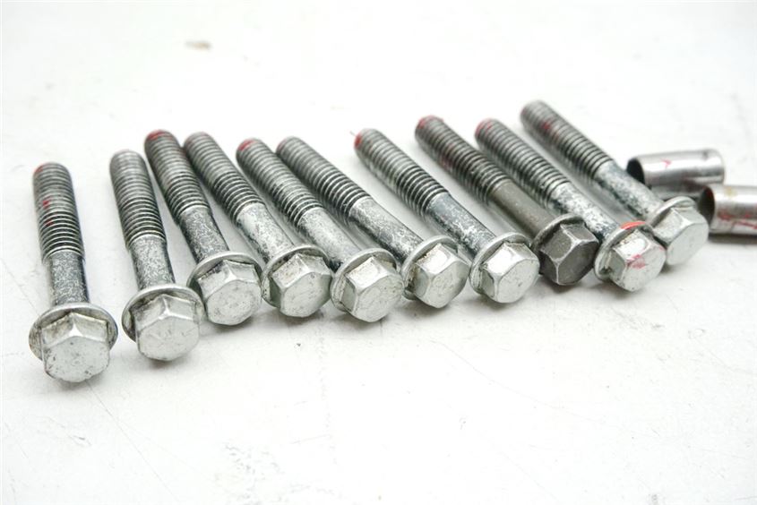 KAWASAKI ZZR 500 ZX500C SCHRAUBEN KUPPLUNGSDECKEL SCREWS