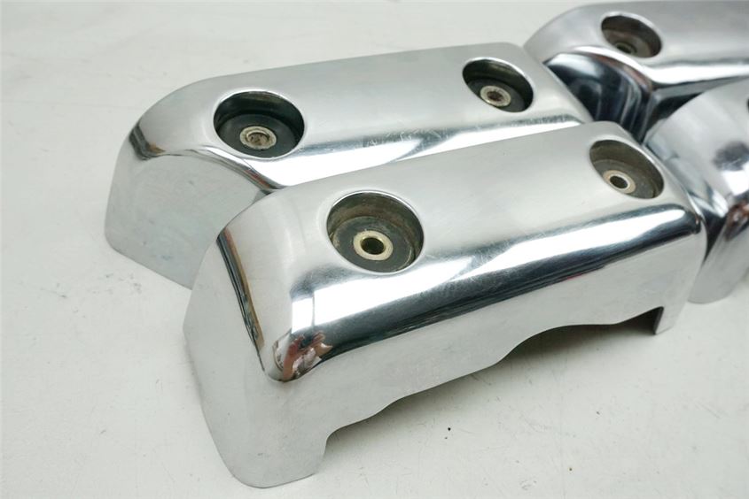 YAMAHA XV 535 VIRAGO ABDECKUNG CHROM COVER ZYLINDERKOPF DECKEL - SATZ