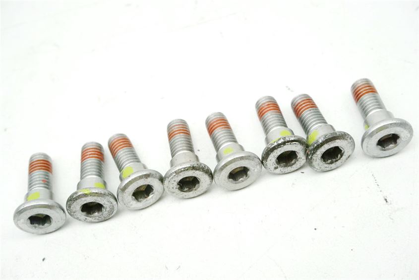 HONDA XL 125 V JC32 VARADERO TORNILLOS DISCO DE FRENO DELANTERO Y TRASERO - SCREWS