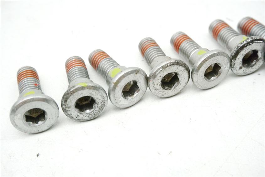 HONDA XL 125 V JC32 VARADERO TORNILLOS DISCO DE FRENO DELANTERO Y TRASERO - SCREWS