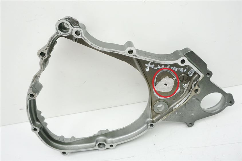 SUZUKI DR 650 SP43 B GRUNDPLATTE LIMADECKEL COVER MOTOR MOTORDECKEL