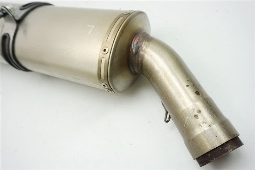 DUCATI 848 EVO H6 AUSPUFF LINKS SCHALLDÄMPFER EXHAUST