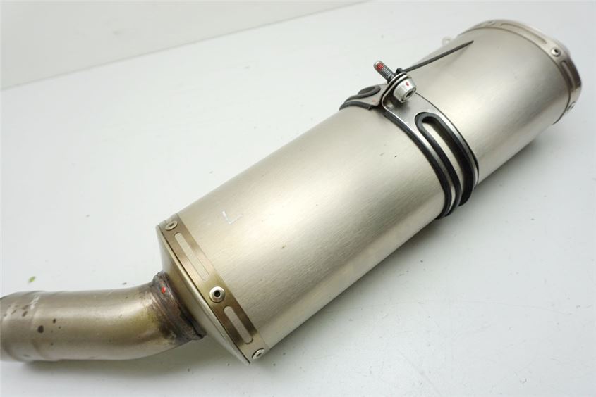 DUCATI 848 EVO H6 AUSPUFF LINKS SCHALLDÄMPFER EXHAUST