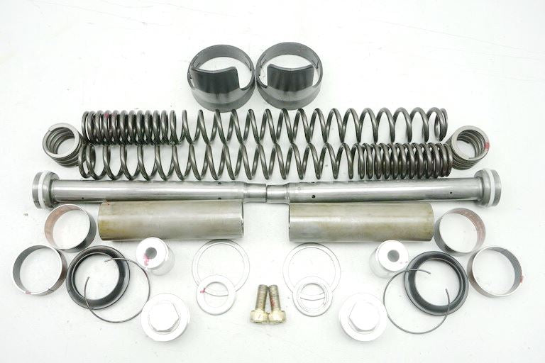 YAMAHA FZ6 N RJ07 PARTES INTERNAS DE LA HORQUILLA AMORTIGUADOR RESORTE CARTUCHO TAPA