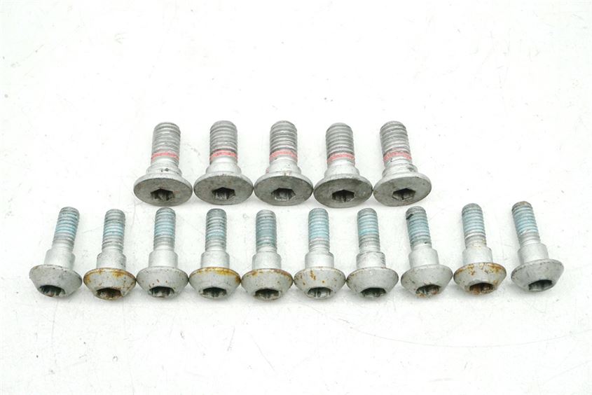 YAMAHA FZ6 N RJ07 TORNILLOS DISCOS DE FRENO DELANTEROS Y TRASEROS