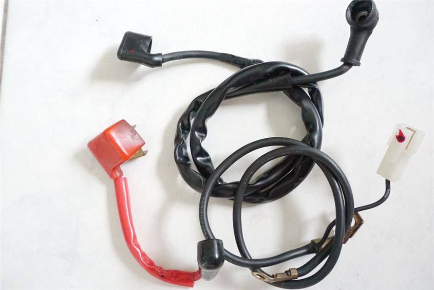 YAMAHA FZ6 N RJ07 CABLE DE ARRANQUE CABLE DE MASA CABLE POSITIVO
