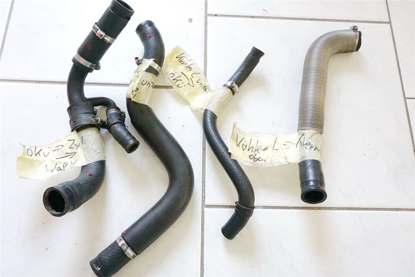 YAMAHA FZ6 N RJ07 MANGUERA RADIADOR MANGUERAS RADIADOR - JUEGO