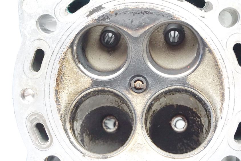 DUCATI 848 EVO H6 ZYLINDERKOPF HINTEN VERTIKAL CYLINDER HEAD