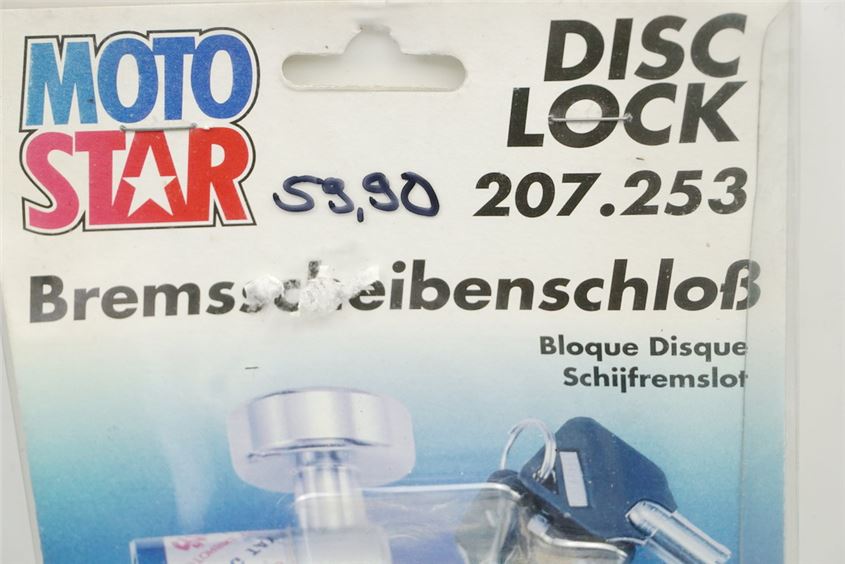 BRAKE DISC LOCK MOTO STAR BRAKE DISC LOCK