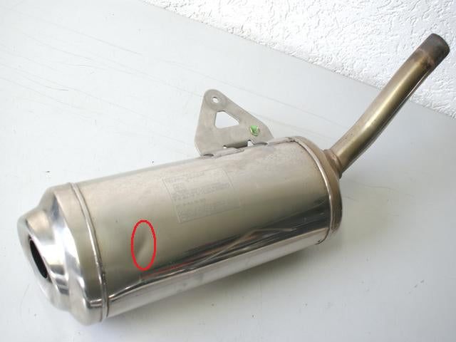 TRIUMPH STREET TRIPLE 675 D67LD EXHAUST LEFT