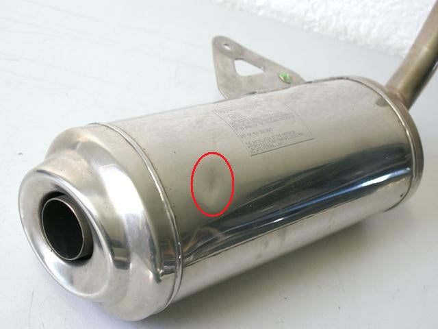TRIUMPH STREET TRIPLE 675 D67LD EXHAUST LEFT