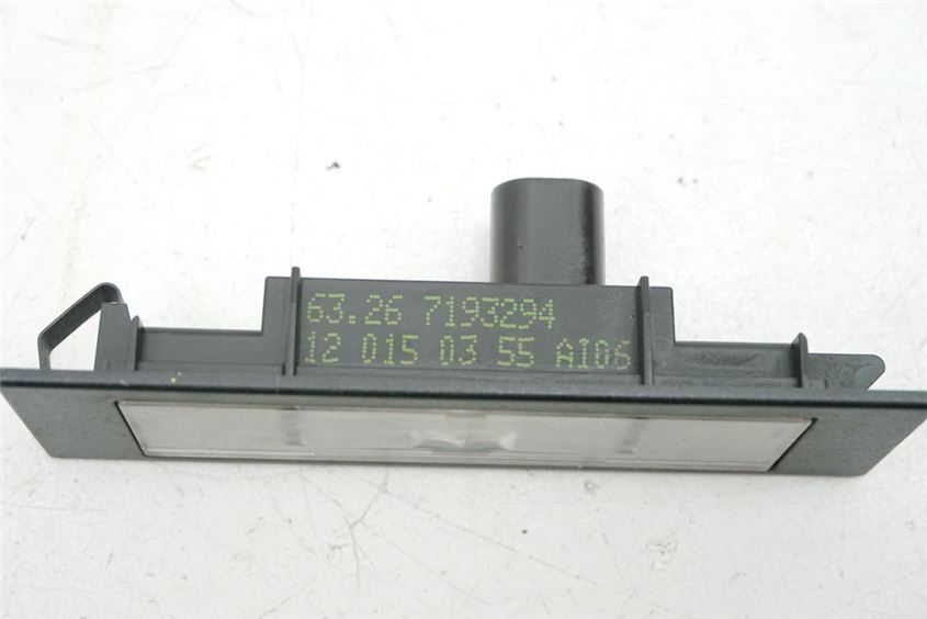 BMW C 600 SPORT C65 (C650) LED LICENSE PLATE LIGHT LAMP LUGGAGE COMPARTMENT
