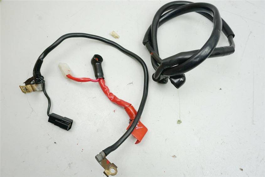 YAMAHA TDM 900 RN08 STARTER CABLE GROUND CABLE POSITIVE CABLE