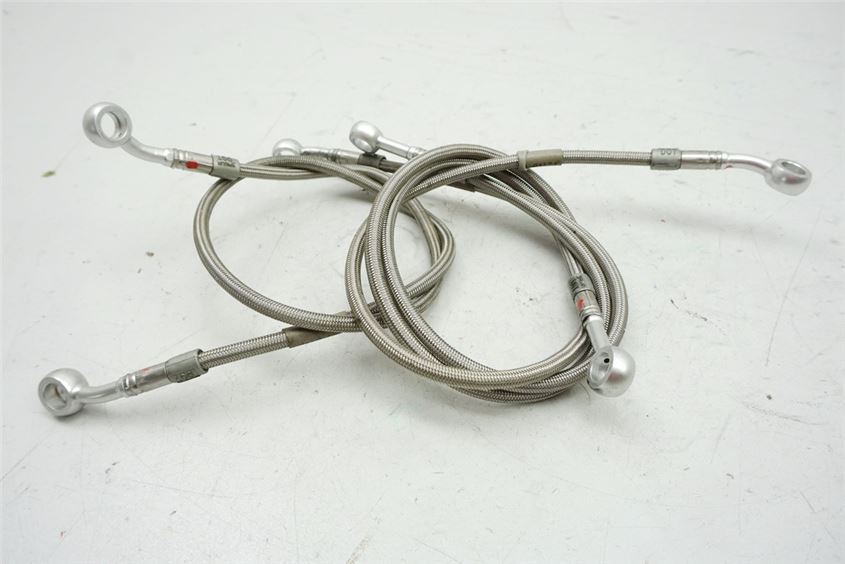 YAMAHA TDM 900 RN08 LATIGUILLOS DE FRENO REFORZADOS DELANTEROS Y TRASEROS - SPIEGLER