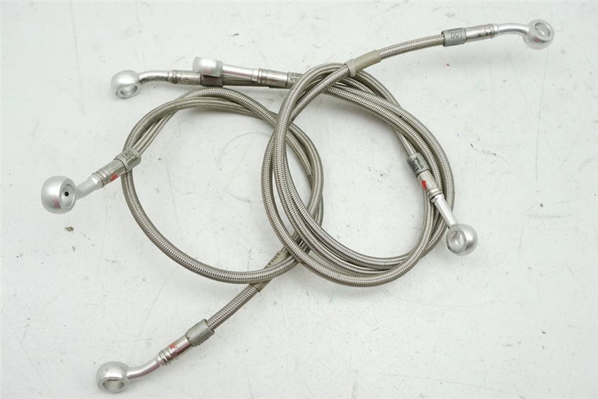 YAMAHA TDM 900 RN08 LATIGUILLOS DE FRENO REFORZADOS DELANTEROS Y TRASEROS - SPIEGLER