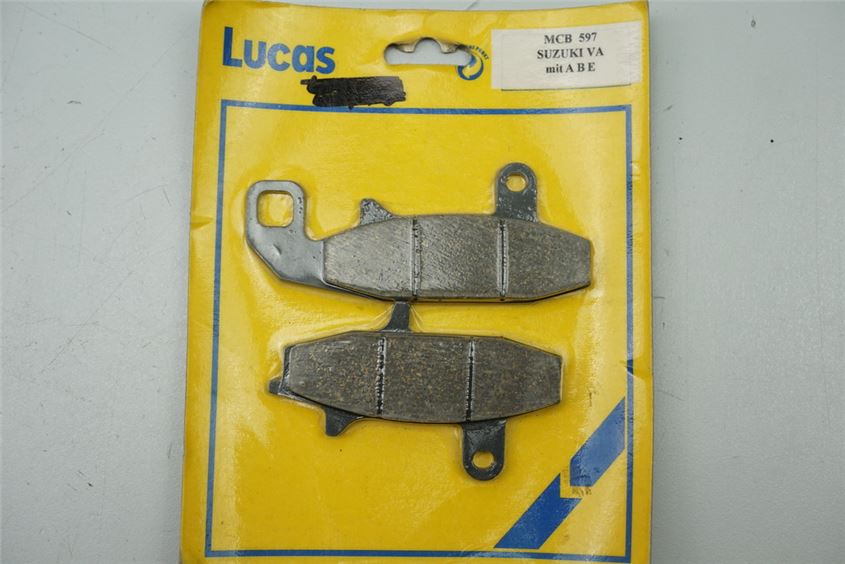 PASTILLAS DE FRENO DELANTERAS LUCAS MCB 597 SUZUKI