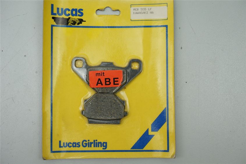 PASTILLAS DE FRENO TRASERAS LUCAS MCB 555 LF KAWASAKI