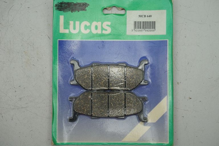 PASTILLAS DE FRENO DELANTERAS LUCAS MCB 640