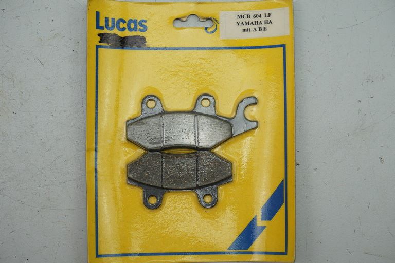 PASTILLAS DE FRENO TRASERAS LUCAS MCB 604 LF