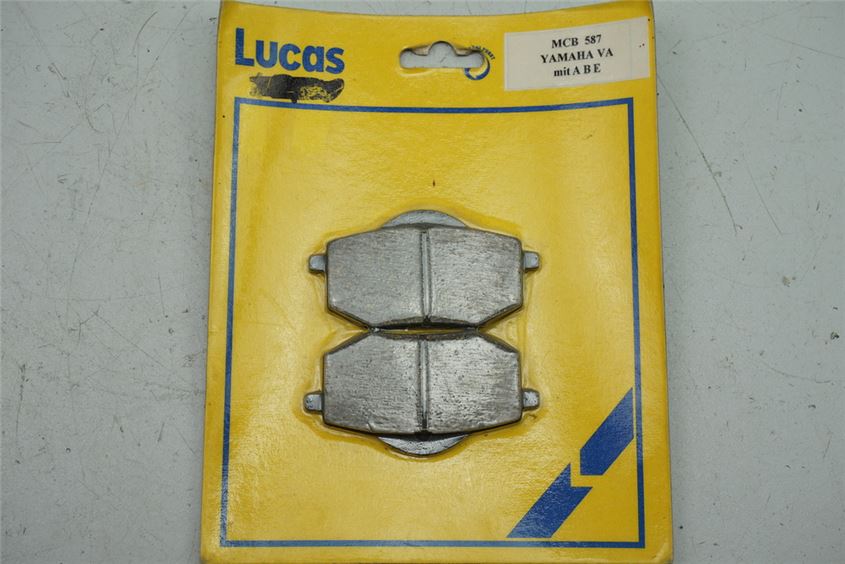 BRAKE PADS FRONT LUCAS MCB 587 BRAKE LININGS