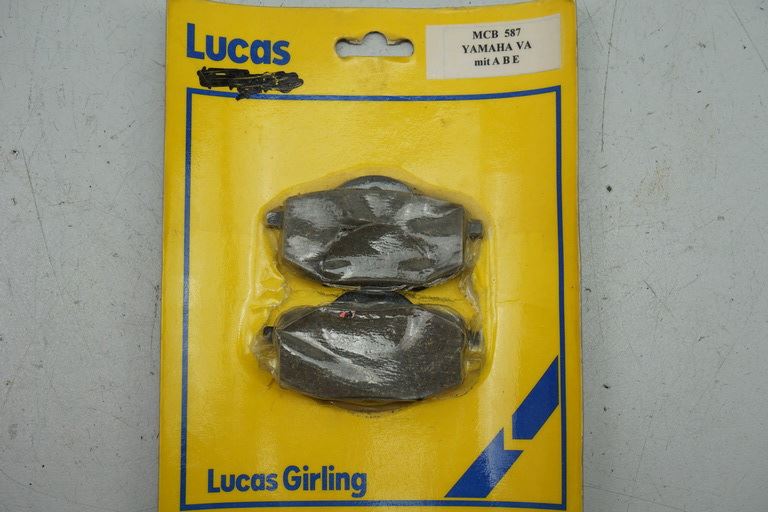 BRAKE PADS FRONT LUCAS MCB 587 BRAKE LININGS
