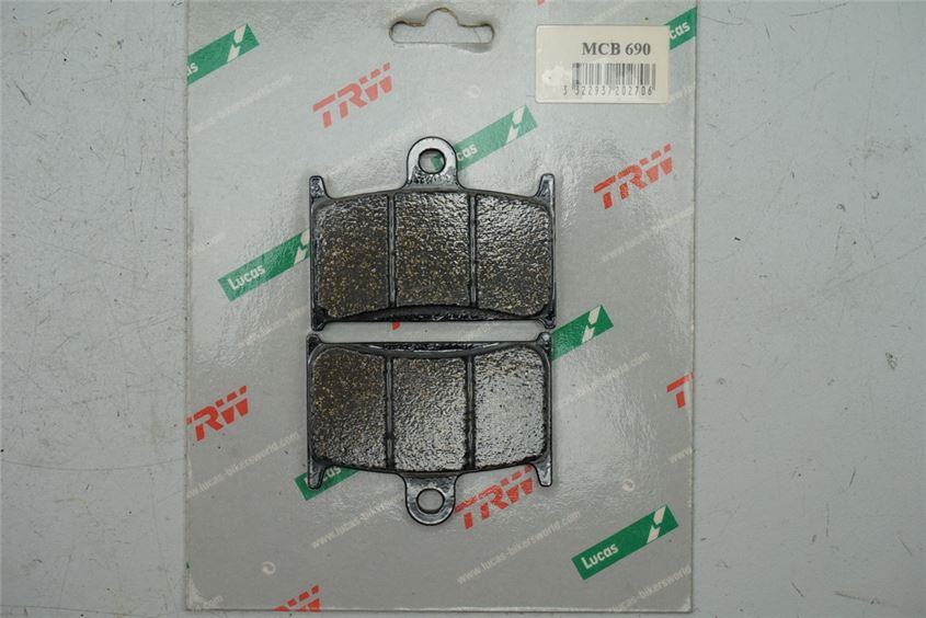 BRAKE PADS FRONT LUCAS MCB 690 BRAKE LININGS