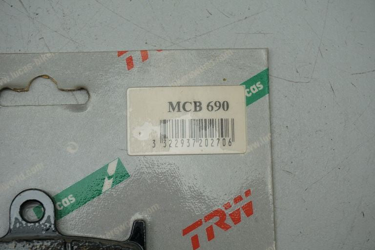 BRAKE PADS FRONT LUCAS MCB 690 BRAKE LININGS