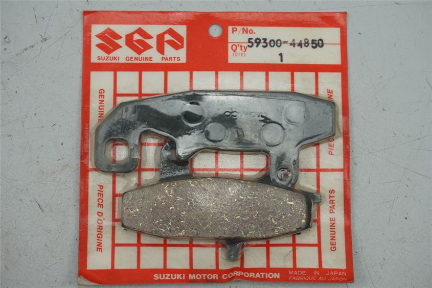 PASTILLAS DE FRENO DELANTERAS ORIGINALES SUZUKI DR 650 - 59300-44850