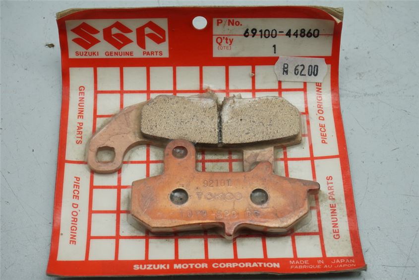 ORIGINAL FRONT BRAKE PADS SUZUKI - 69100-44860