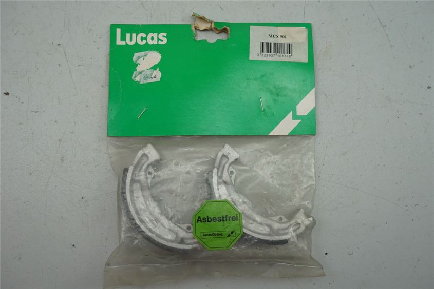 ZAPATAS DE FRENO TRASERAS LUCAS MCS 901