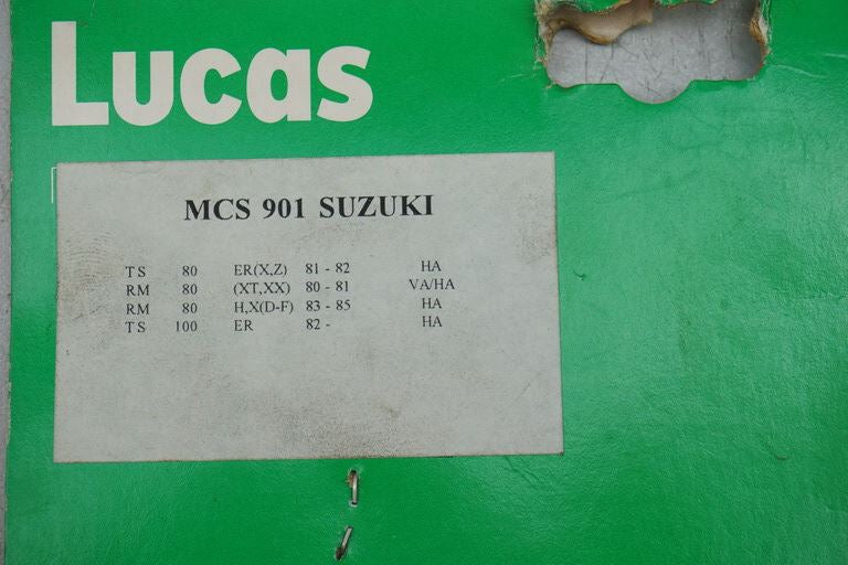 ZAPATAS DE FRENO TRASERAS LUCAS MCS 901