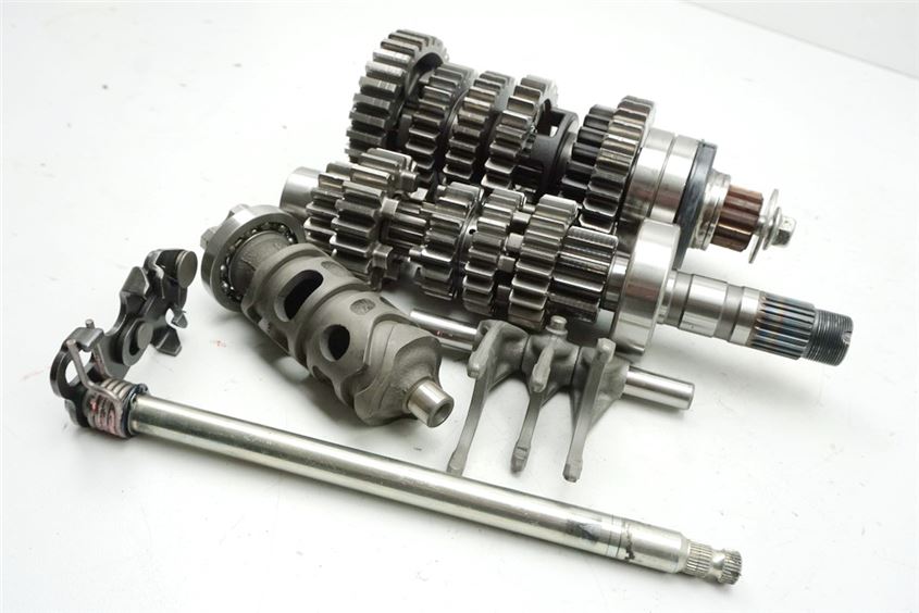 HONDA CBR 600 F PC41 ABS CAJA DE CAMBIOS EJE DE LA CAJA DE CAMBIOS HORQUILLAS DE CAMBIO TAMBOR SELECTOR