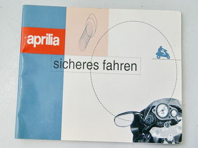 MANUAL APRILIA CONDUCCIÓN SEGURA " LIBRO CÓD.8140061 "